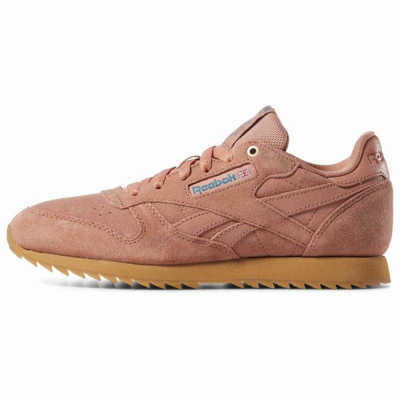 Tenisi Reebok Classic Leather Ripple Fete Cais Romania QV6054MU